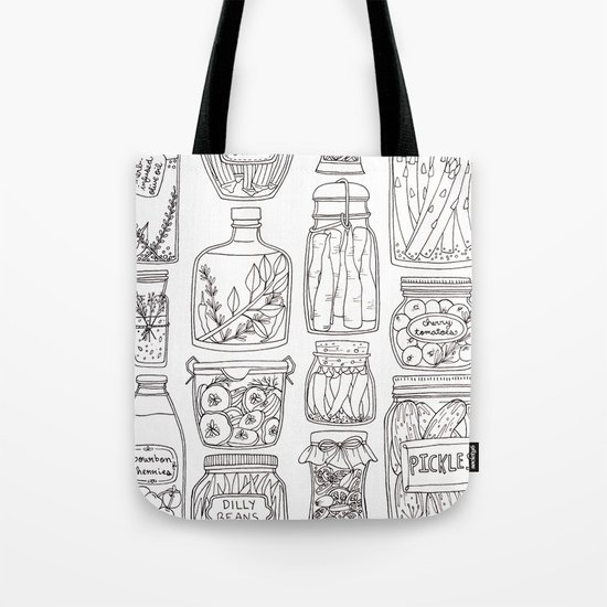 Pickles Print Tote Bag