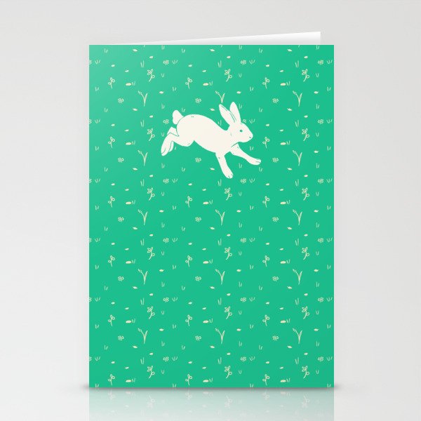 Running Bunny Stationery Cards