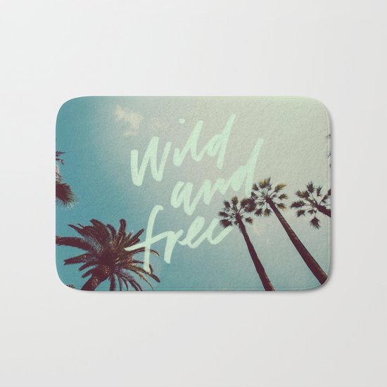 wild and free Bath Mat