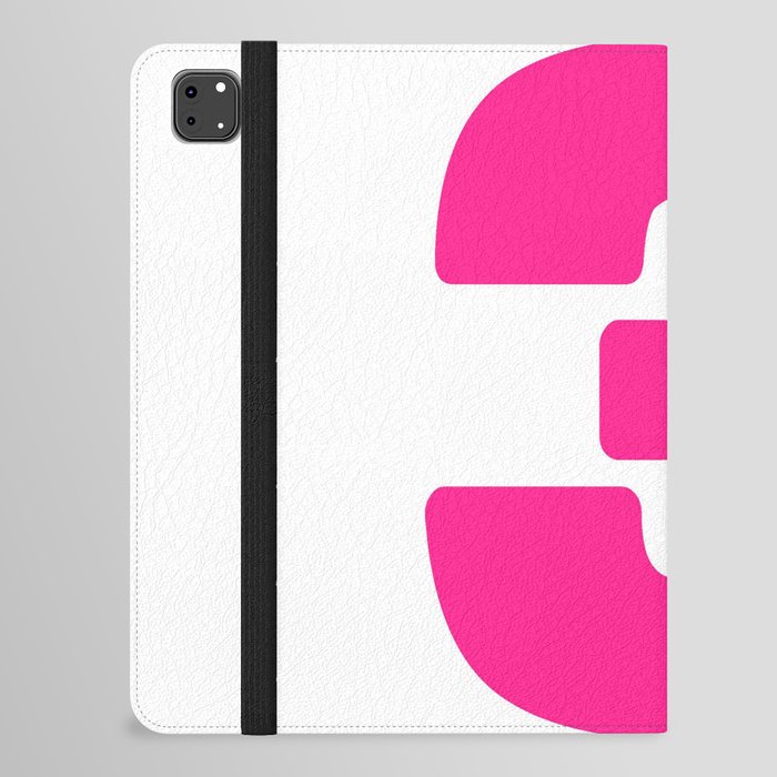 3 (Dark Pink & White Number) iPad Folio Case
