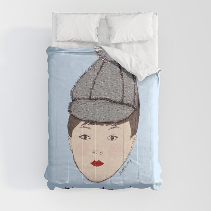 Moshi Moshi - Blue Comforter