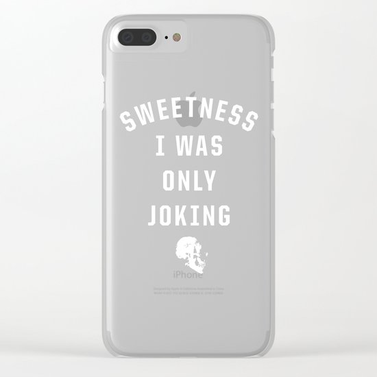 Sweetness Clear iPhone Case