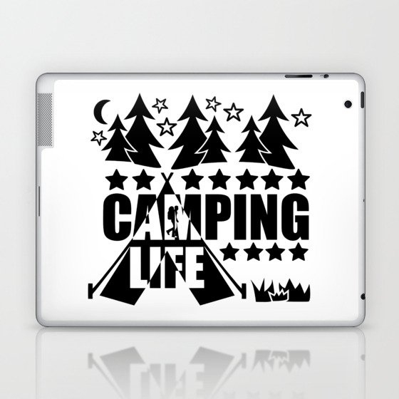Camping Life Laptop & iPad Skin