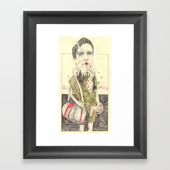 Figure(2) Framed Art Print