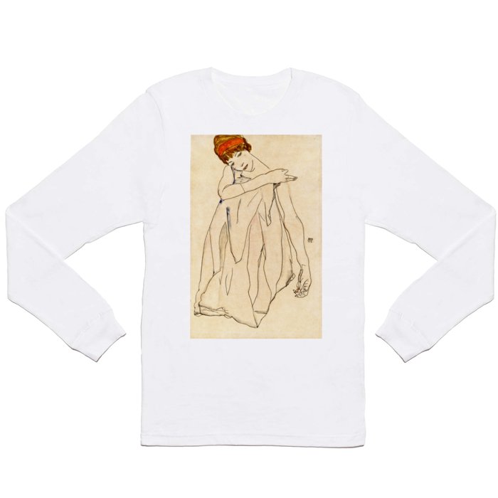 Egon Schiele - Dancer Long Sleeve T Shirt