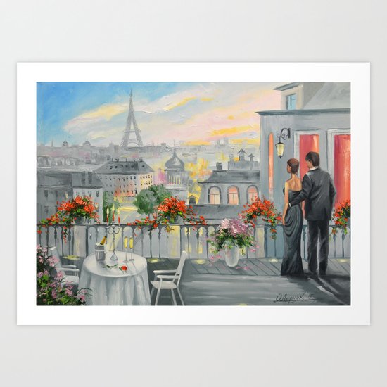Honeymoon Art Print