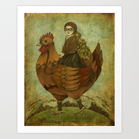 Traveling Companion Art Print