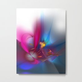 Twilight Metal Print | Graphicdesign, Atelierwemmje, Modern, Pink, Blue, Abstractcontemporary, Purple 