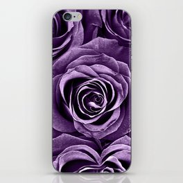 Rose Bouquet in Purple iPhone Skin