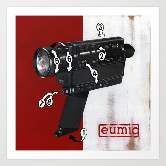 Bad Robot - Super8 Art Print