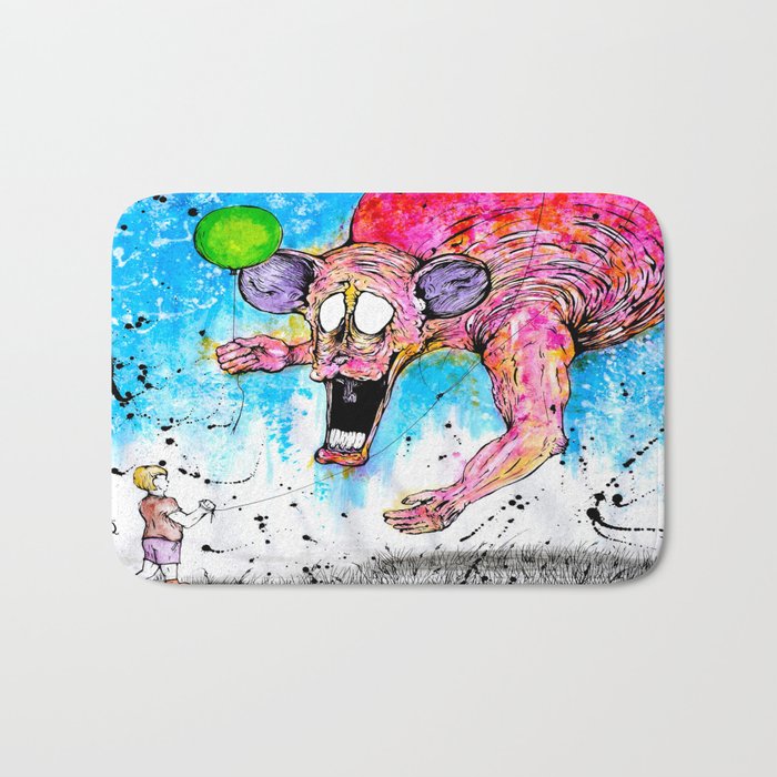 IMAGINARY FRIENDS WILL ALWAYS BE THERE Bath Mat