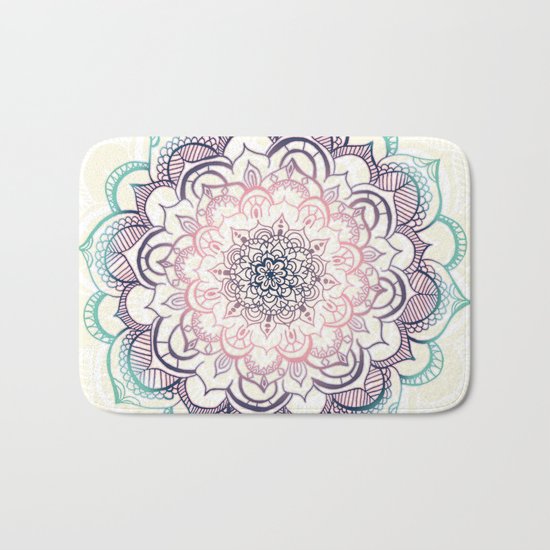 Mermaid Medallion Bath Mat
