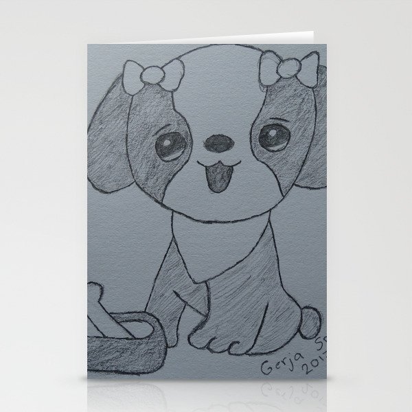 Puppy Stationery Cards
