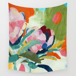 floral blossom Wall Tapestry