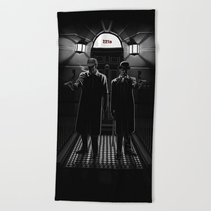 ON THE HUNT Beach Towel