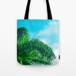 Maui Palm Sky Hawaii Tote Bag