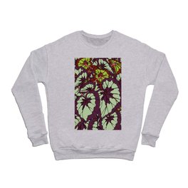 Rex Begonia Illustrated Print Crewneck Sweatshirt