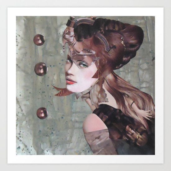 Taupe Art Print