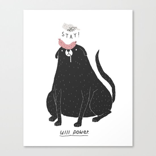 will power Canvas Print