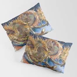 Vincent van Gogh - Four Cut Sunflowers Pillow Sham