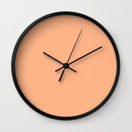 Classic Coral  Wall Clock