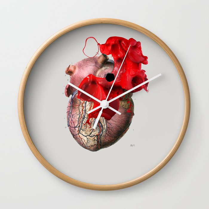 Broken Heart - Fig. 2 Wall Clock