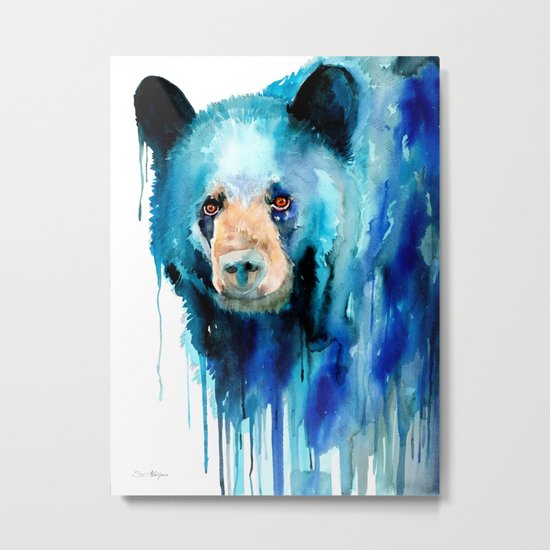 American black bear Metal Print