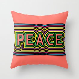 Peace Throw Pillow