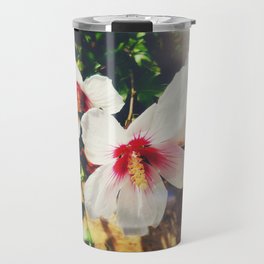 Tropical flower cayenne Travel Mug