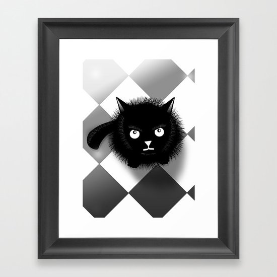 cat Framed Art Print