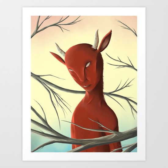 Satyre Art Print