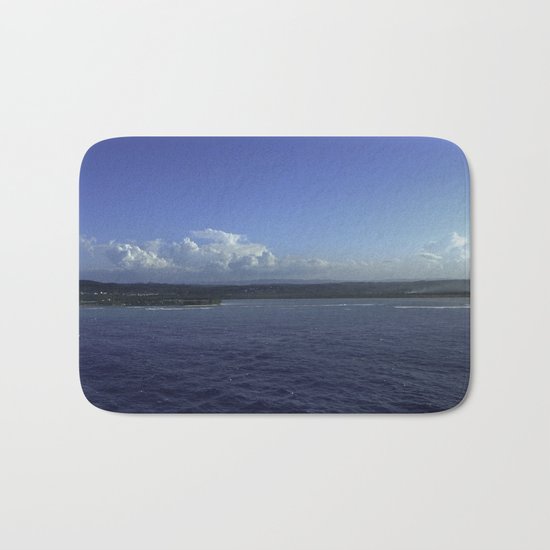Jamaican Shoreline Bath Mat