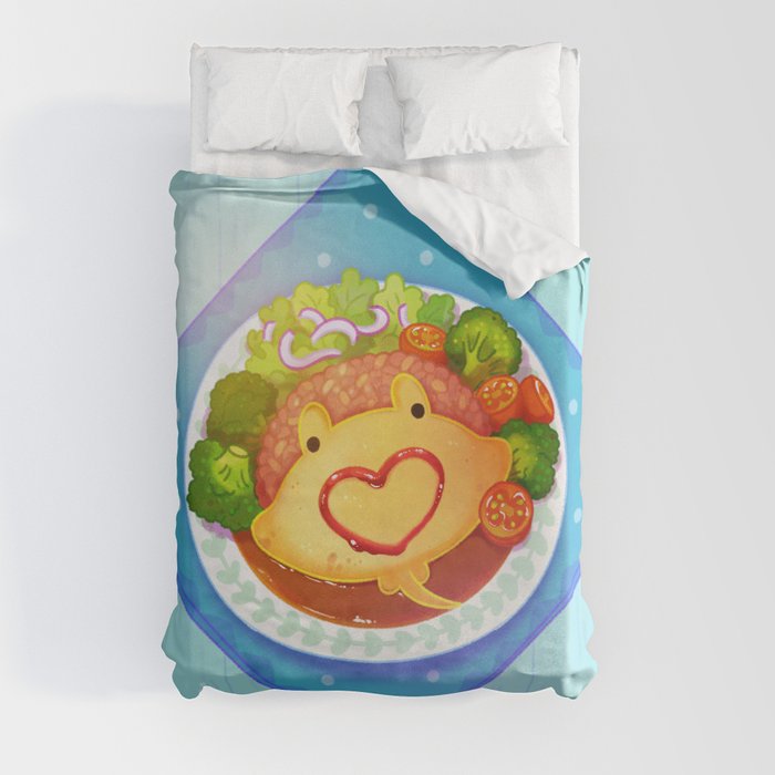 Sea omurice Duvet Cover