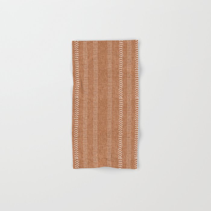 Arrows in Rust Neutral Hand & Bath Towel