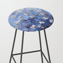 Vincent Van Gogh Almond BlossomS Blue Bar Stool