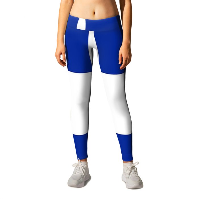 Flag of Quebec Leggings by oldking Society6