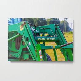 Deere 620 Tractor Close-Up Metal Print | Greenandyellow, Tractor, Farming, Deere620, Photo, Farm 