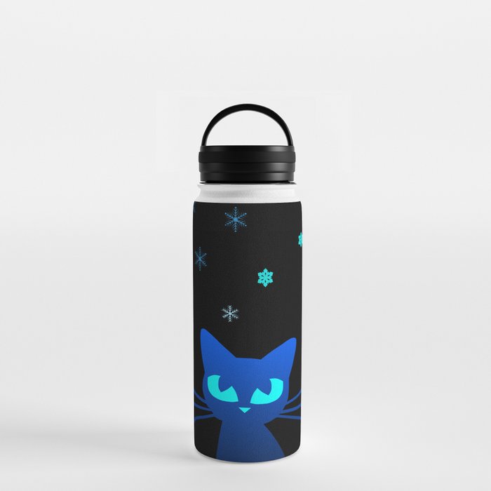Cat design water bottle hot sale