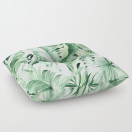 tropical tree Floor Pillow