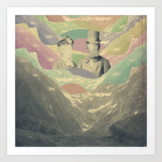love will keep us strong Art Print