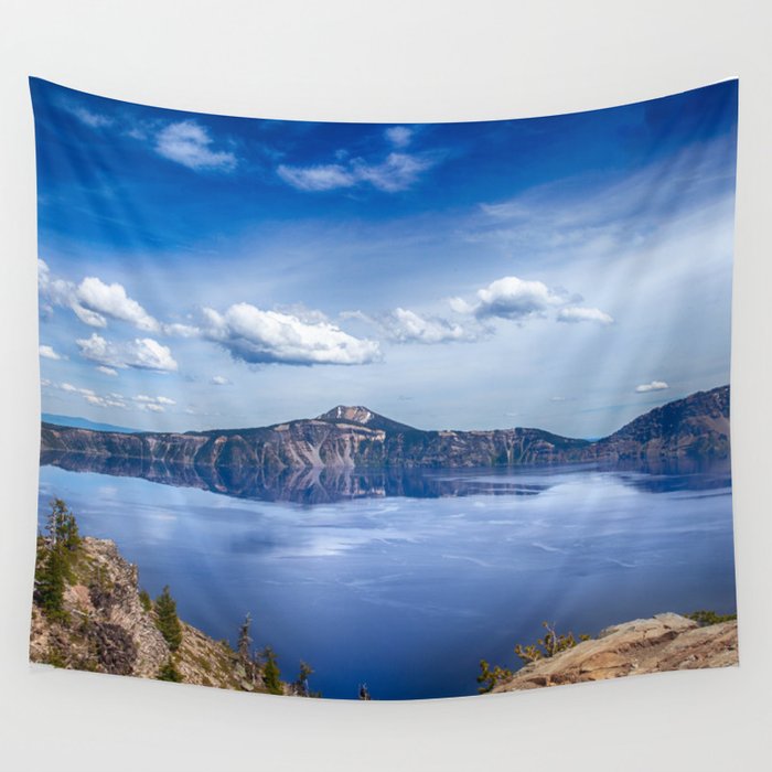 Crater lake Wall Tapestry