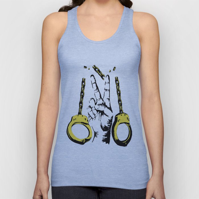 Peace Means Freedom Tank Top