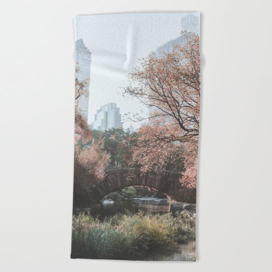 Central Park Beach Towel