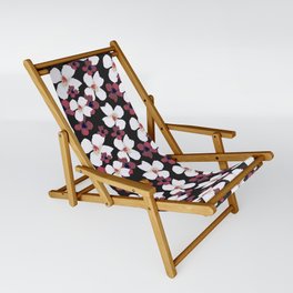 Watercolor Flowers Sabrina Sling Chair
