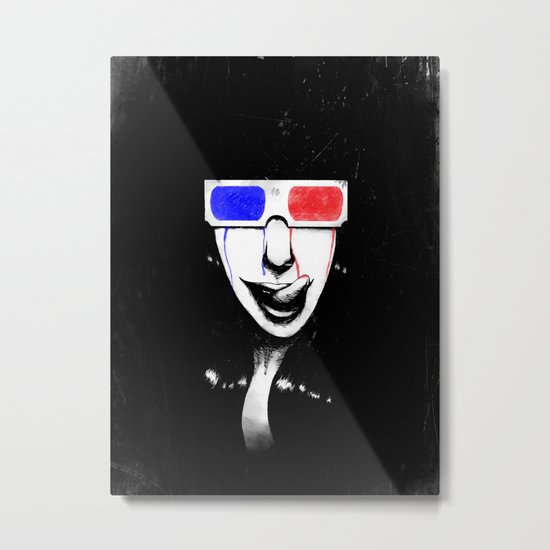 3Dgasmic Metal Print