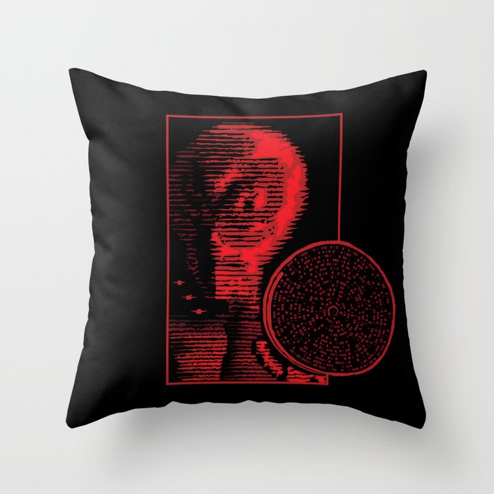 The Voice of God Throw Pillow