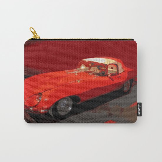 Car | Cars | Vintage 1969 Jaguar | Nadia Bonello Carry-All Pouch