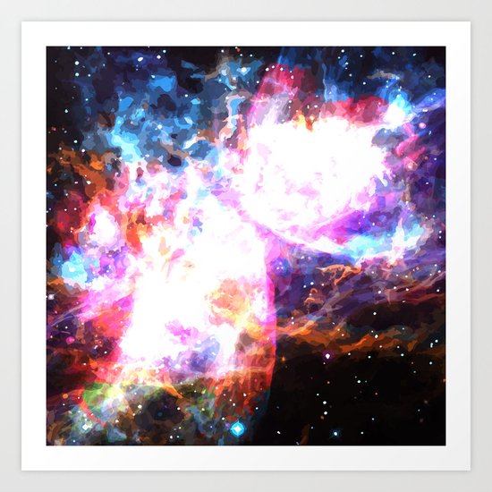 Supernovae Art Print