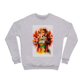 Ganesh Painting Crewneck Sweatshirt