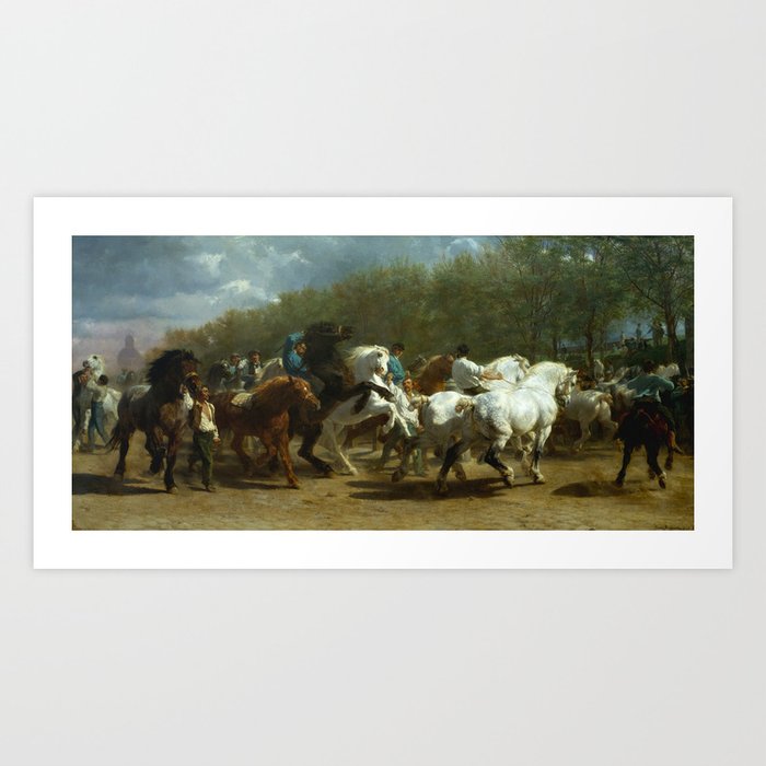 The Horse Fair by Rosa Bonheur Art Print